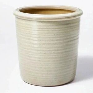 NWT Large Ceramic Reactive Glaze Planter from Threshold designed w/Studio McGee